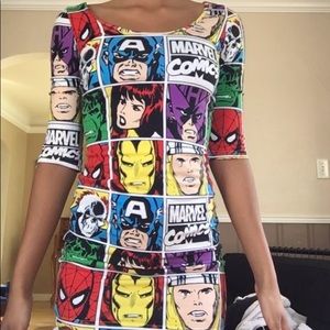 Marvel comic dress 💕